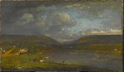 George Inness On the Delaware River